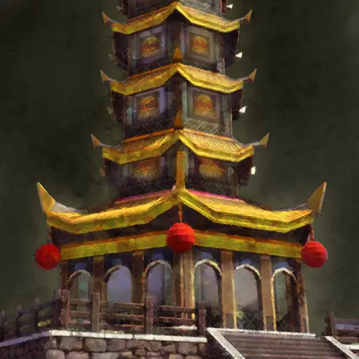Porcelain Tower portrait