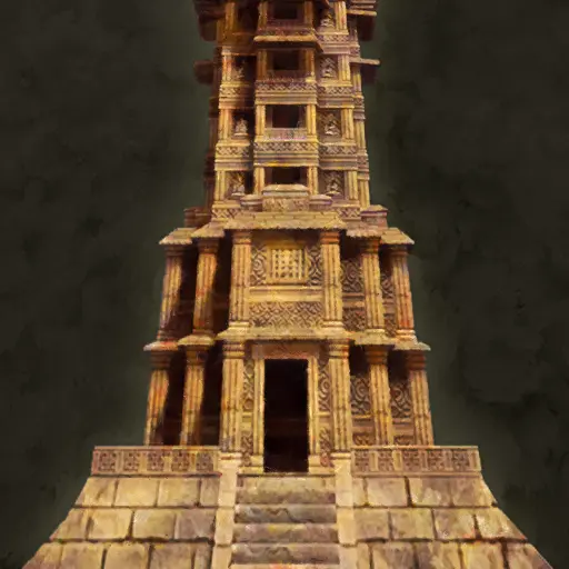 Tower of Victory portrait