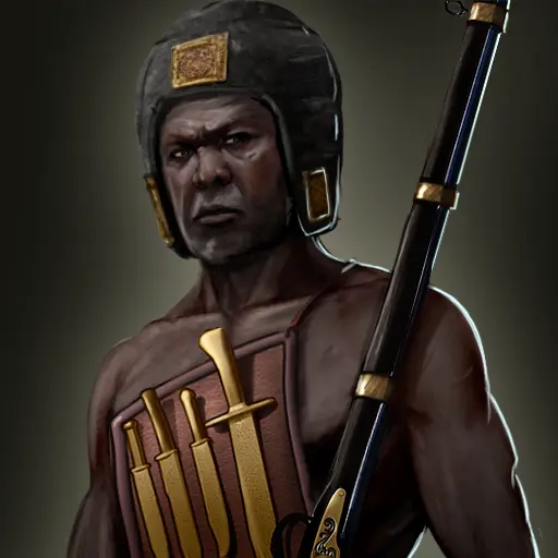 Akan Ankobia portrait