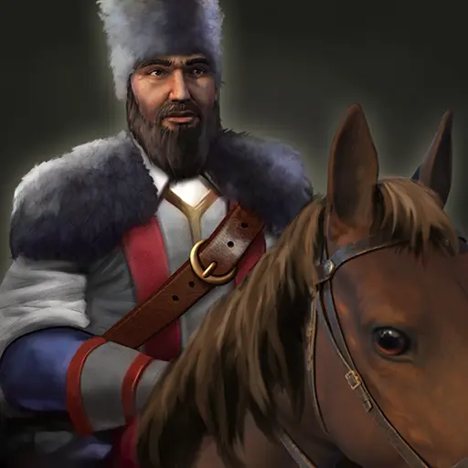 Siberian Cossack portrait