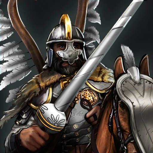Winged Hussar portrait