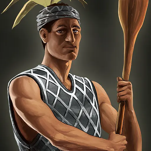 Mapuche Ironwood Clubman portrait