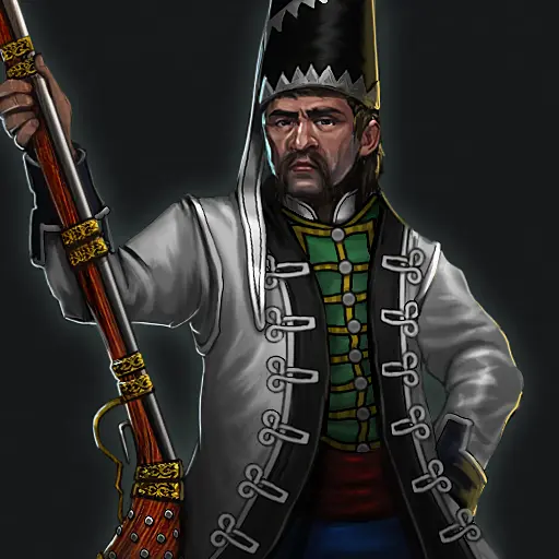 Pandour portrait