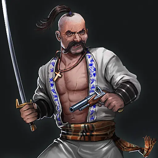 Cossack Daredevil portrait