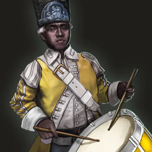 Drummer portrait