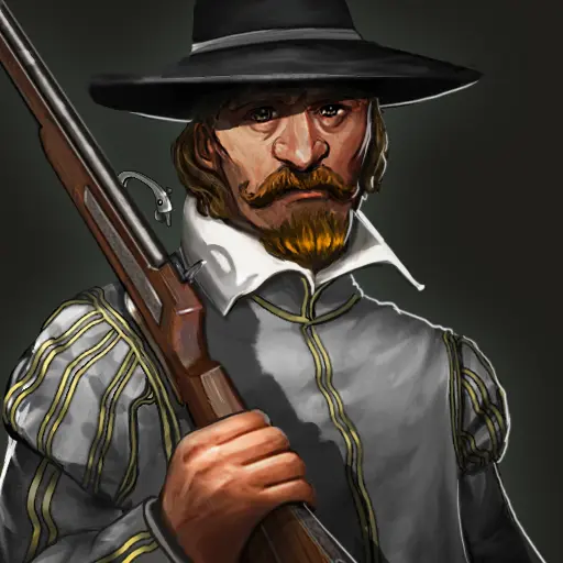 Royal Arquebusier portrait