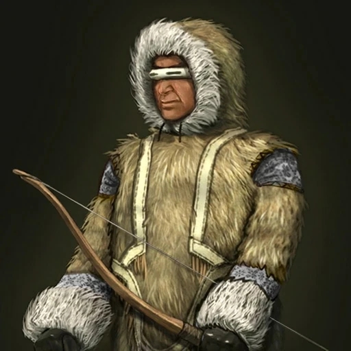 Inuit Hunter portrait