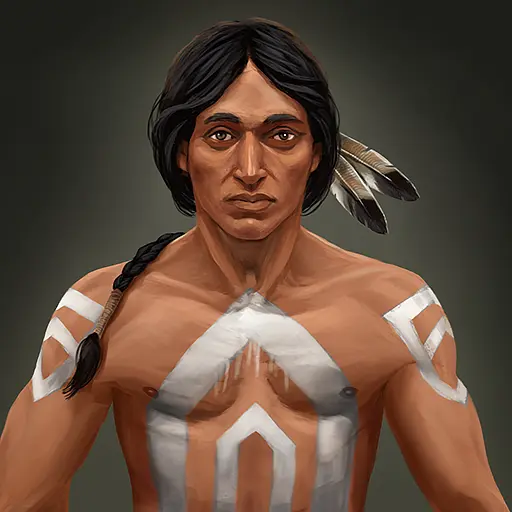 Native Scout portrait