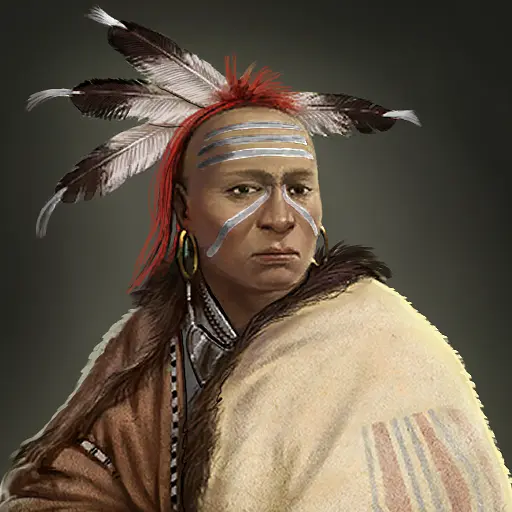 Cherokee Rifleman portrait