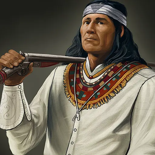 Navajo Rifleman portrait