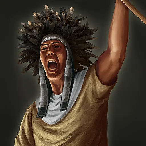 Lakota Tokala Soldier portrait