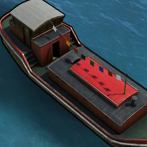 Trading Barge portrait