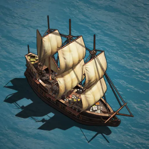 Trade Galleon portrait