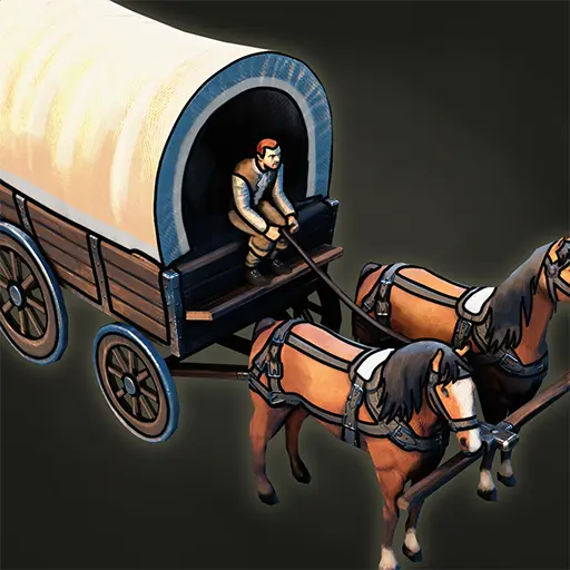 Covered Wagon portrait